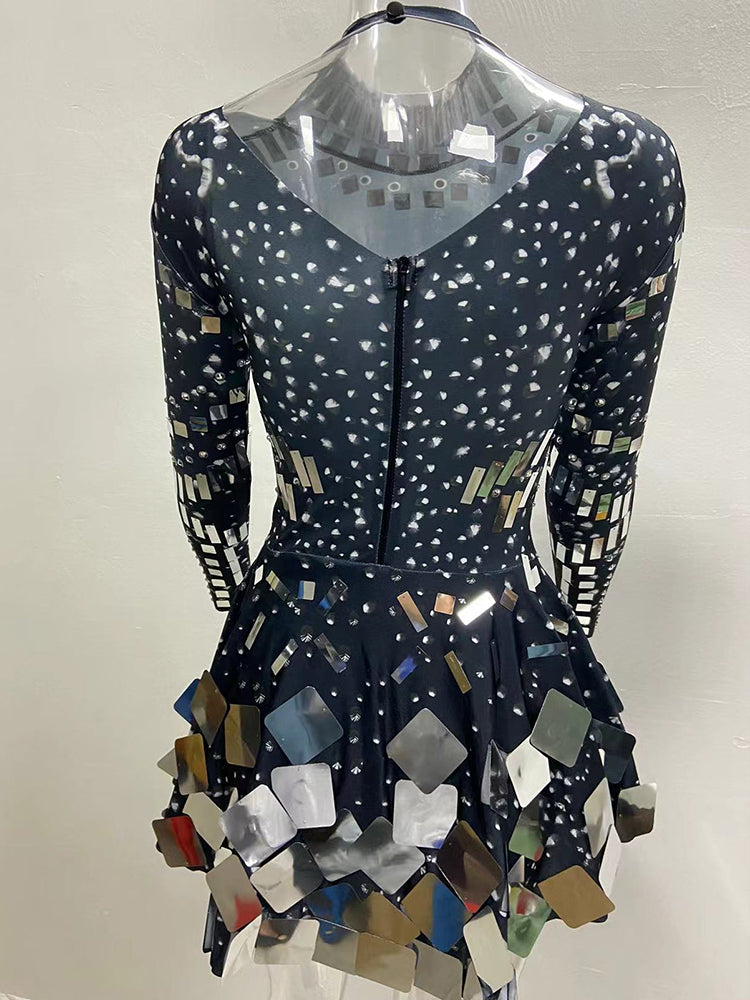 Black mirror dress