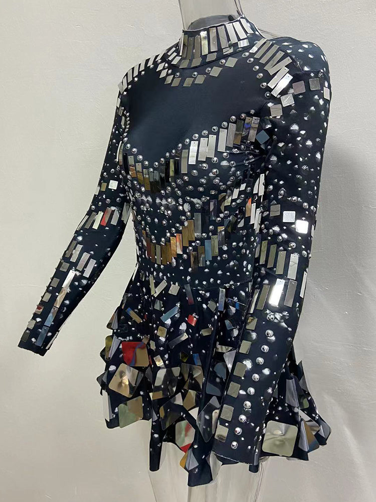 Black mirror dress