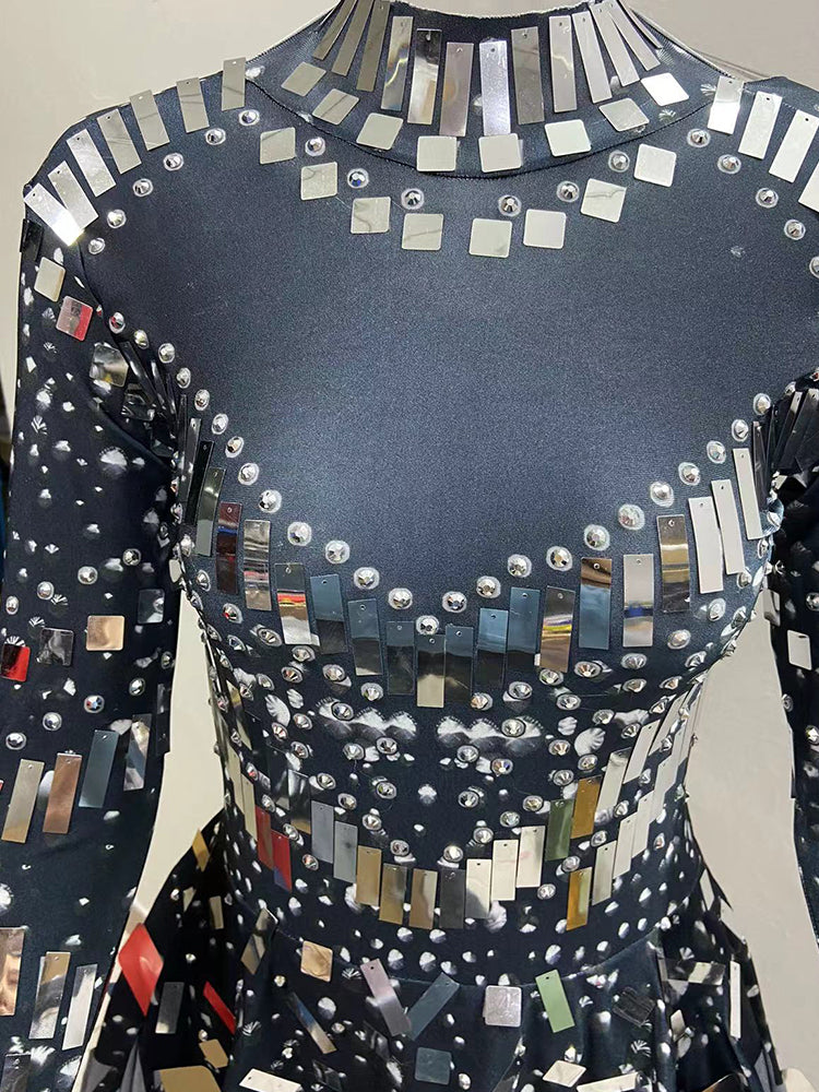 Black mirror dress