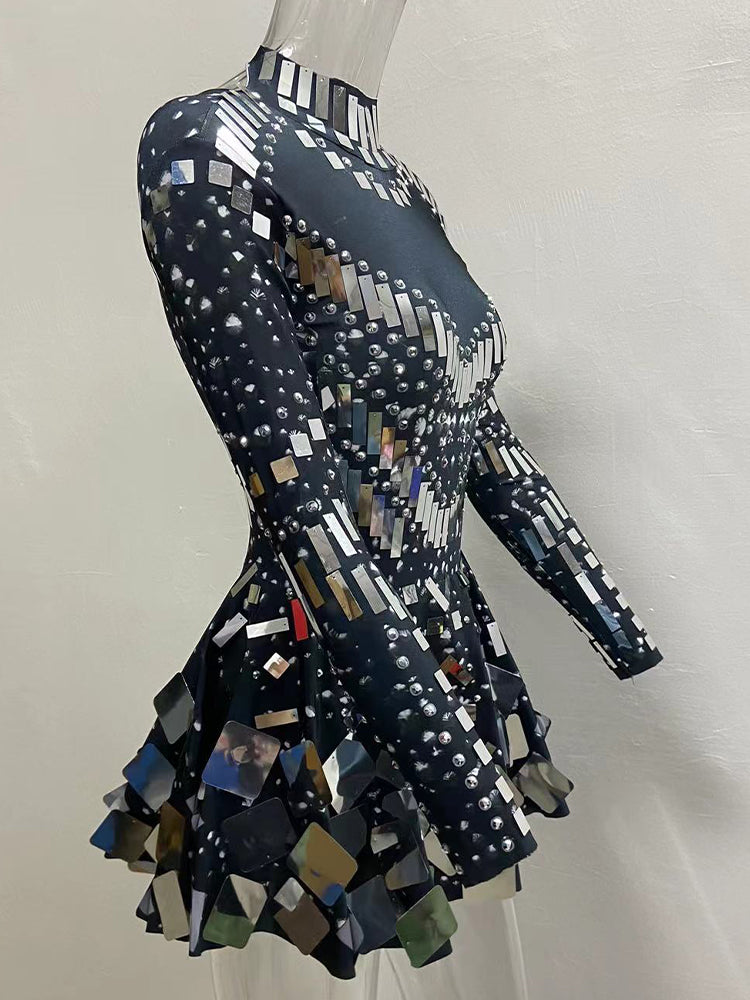 Black mirror dress